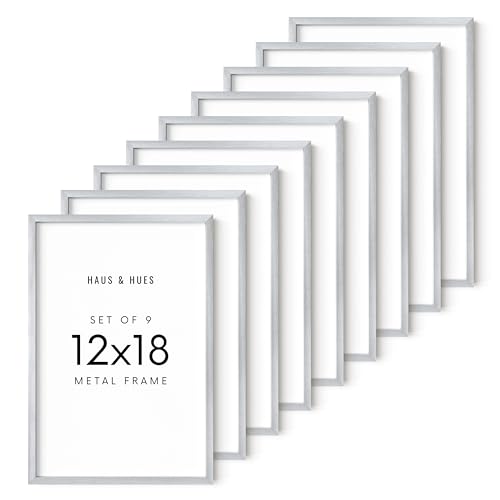 12x18 Silver Metal Picture Frames