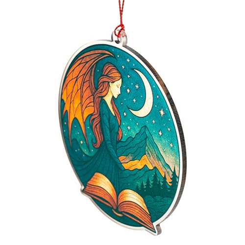 Funny Christmas Book Ornament 2025