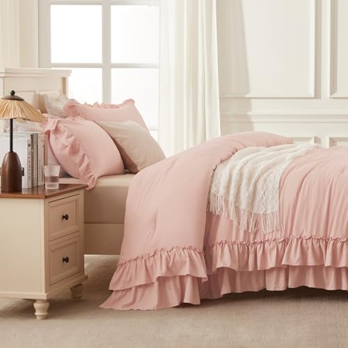 Ruffle Oversized Queen Comforter Set