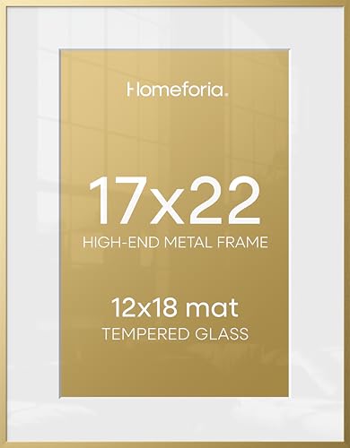 17x22 Gold Picture Frame (2 Count)