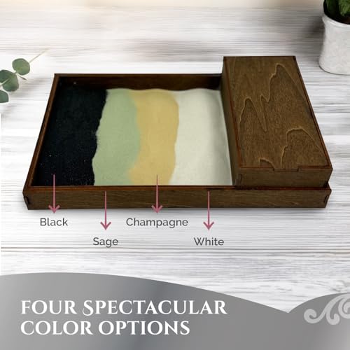 Wooden Zen Garden with Storage Box