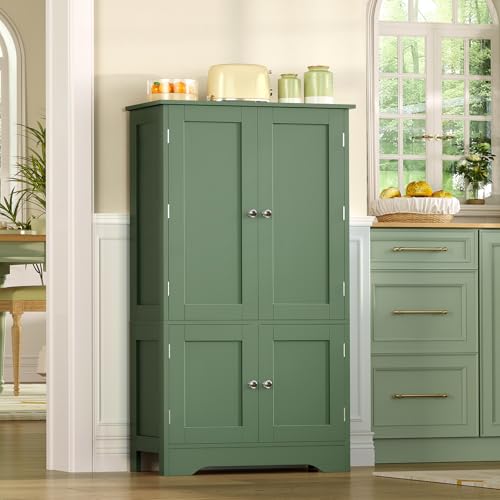 43”H Pantry Cabinet with 4 Doors