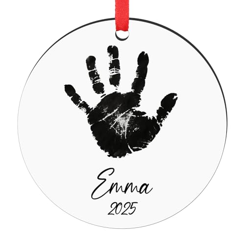 Baby Hand and Footprint Ornament