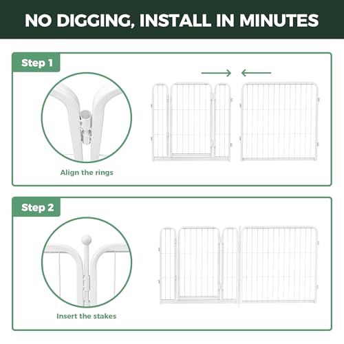No Dig Garden Fence