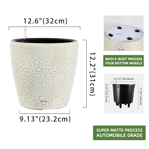 13x12 Self Watering Planter with Wheels