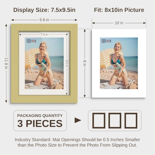 8x10 Picture Frames 3 Pack (3 Count)