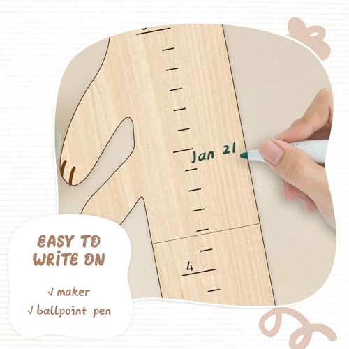 Personalized Name Growth Chart for Wall
