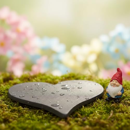 10 Inch Heart Shaped Stepping Stones