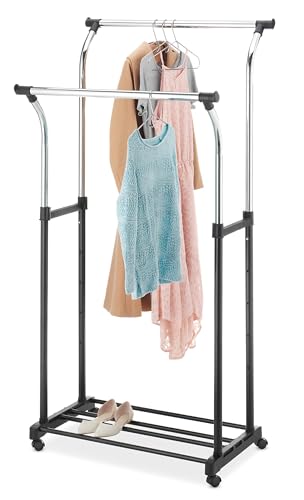Double Rods Clothes Rack