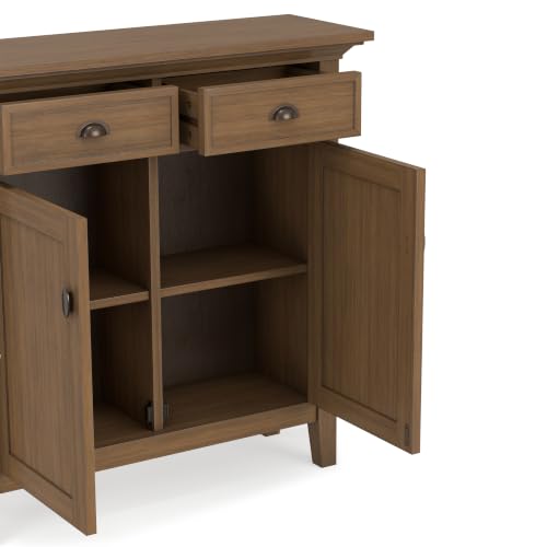 Redmond 36" Cabinet in Rustic Natural Aged Brown