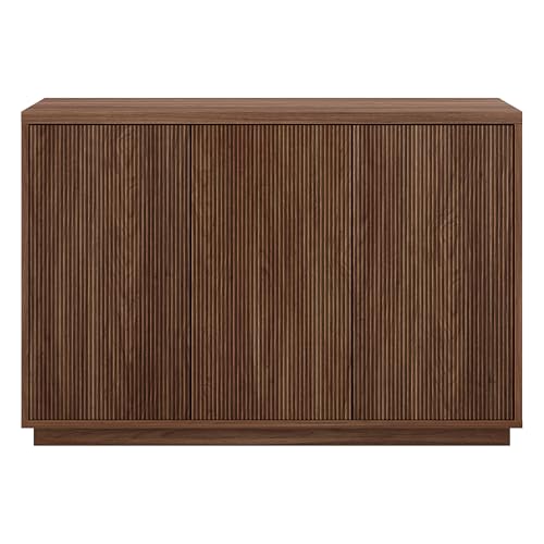 48" Fluted Modern Sideboard Buffet Cabinet
