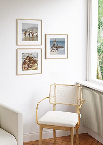 Beige Oak Wood 16x16 Picture Frames (3 Count)