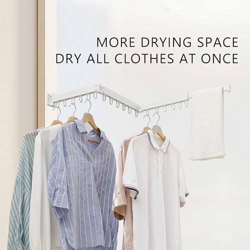 Wall Mounted Clothes Drying Rack