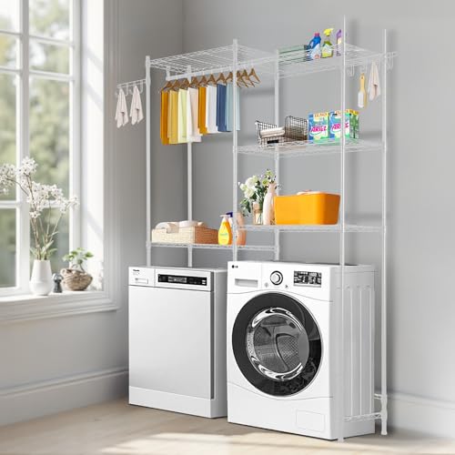 Over the Washer and Dryer Storage Shelf