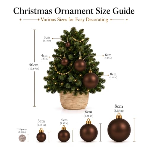 16ct Christmas Balls Ornaments (24 Count)