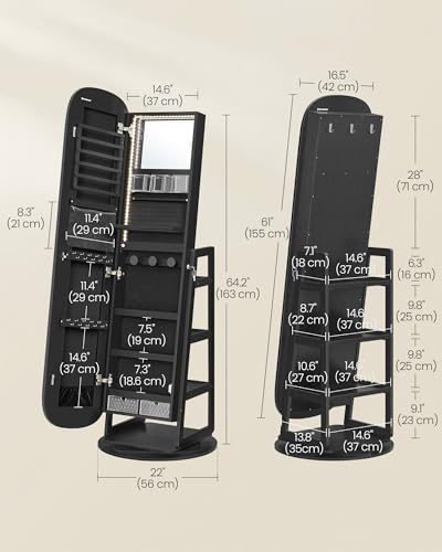 LED Jewelry Cabinet