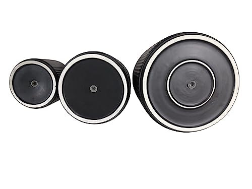 Fluted Ceramic Planters for Indoor Outdoor Plants (3 Count)