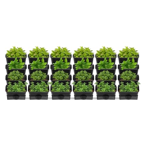 24Pack Vertical Wall Planter (24 Count)