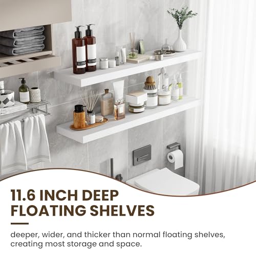 48 Inch Floating Shelves