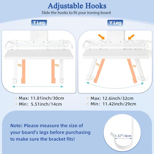 Ironing Board Hanger Wall Mount