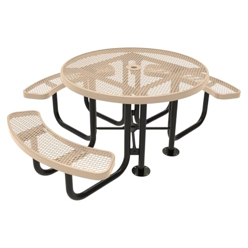 46In Round Picnic Table