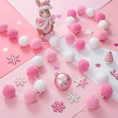 Pom Pom Garland Decorations (2 Count)
