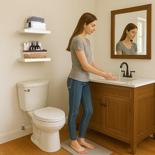 Wood Floating Shelves 18 inch (2 Count)