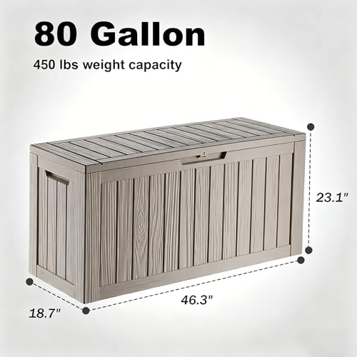 80 Gallon Large Deck Box