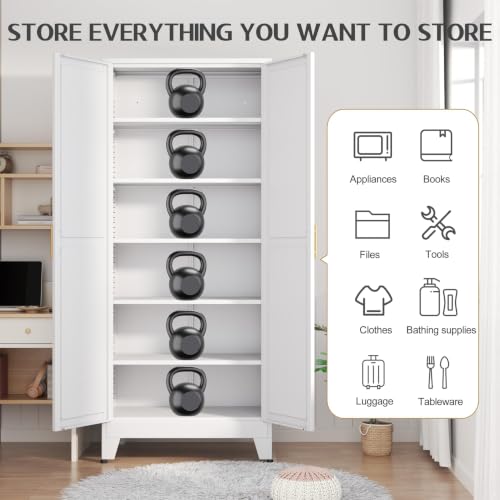 75.2" Tall Pantry Cabinet