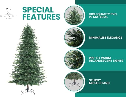 6.5ft Nordic Christmas Tree with Lights