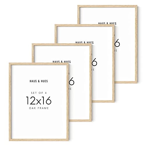 12x16in Beige Oak Wood 4 (4 Count)