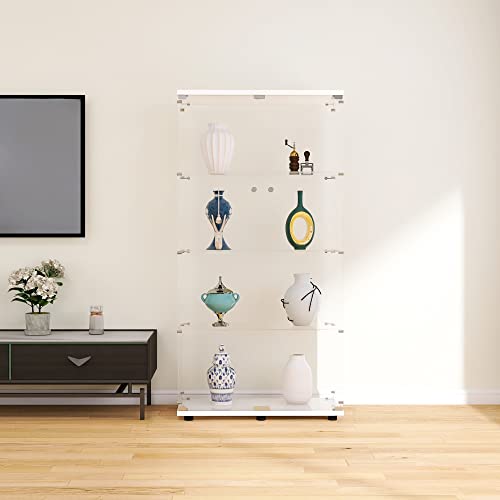 White Glass Display Cabinet