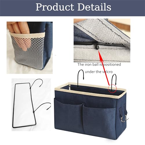 Bedside Caddy Bedside Hanging Storage Basket Multi