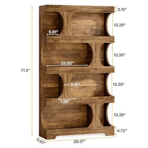 71" Tall Bookcase