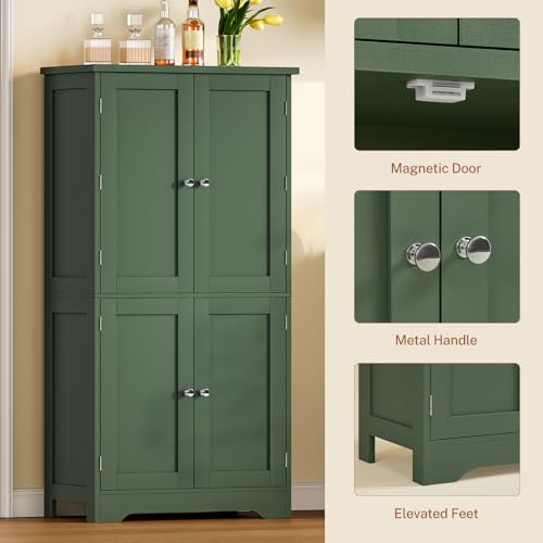 Pantry Cabinet with 4 Doors