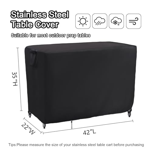 Outdoor Table Cover Waterproof 42''L x 22''W x 35''H