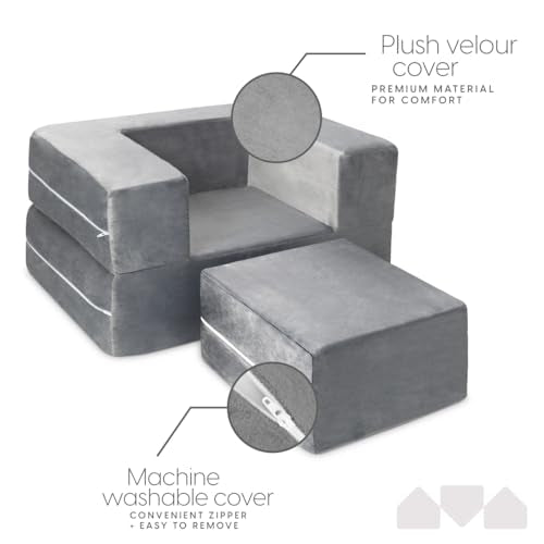 Kids Couch Modular Kids Sofa for Toddler and Baby Playroom