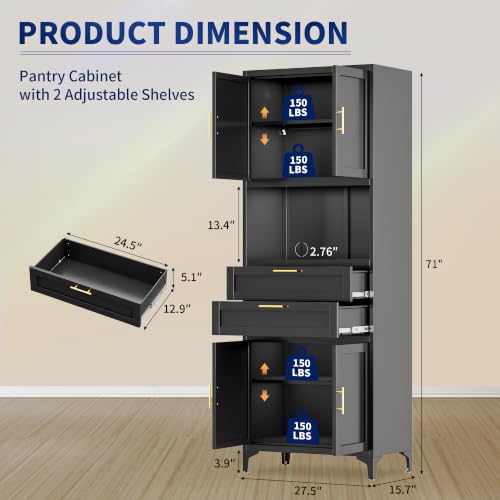 Tall Kitchen Pantry Cabinet
