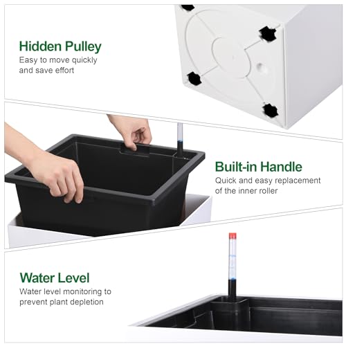 30" Tall Planters Set of 2 (2 Count)