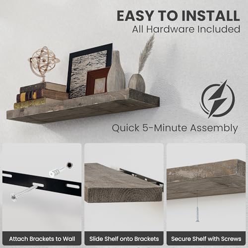 Floating Shelves (2 Count)