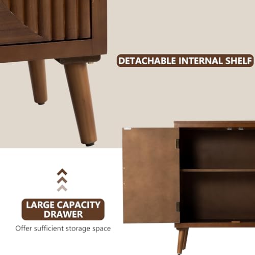 Set of 3 30" Storage Sideboards with Doors (3 Count)