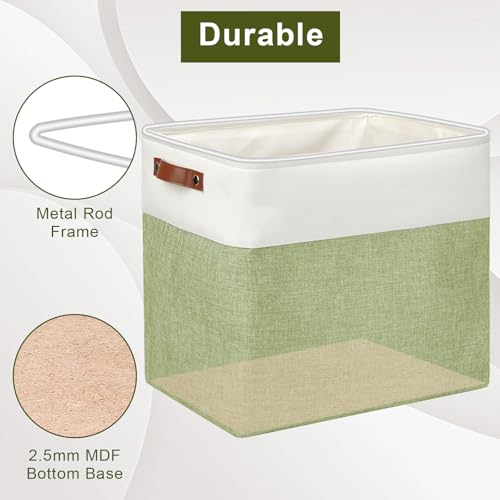 Large Fabric Storage Baskets (3 Count)