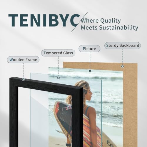 8.5 by 11 picture frame 3 Pack (3 Count)