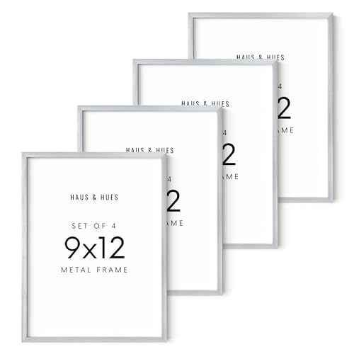 9x12 Silver Metal Picture Frames