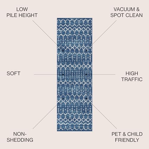 Boho Vintage Diamond Blue