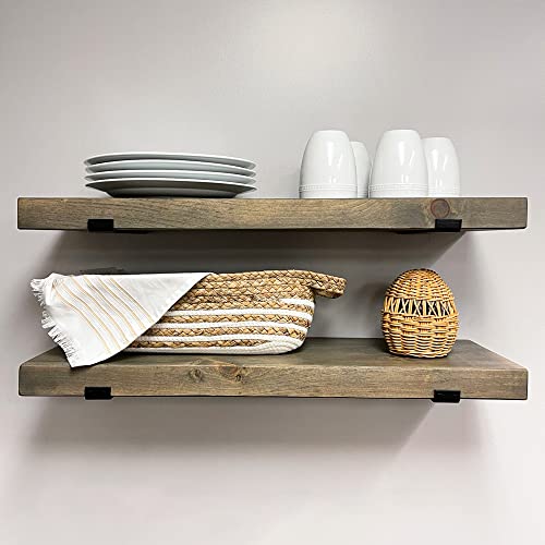 Rustic Shelves with J