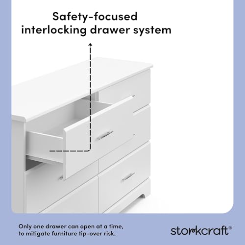 Brookside 6 Drawer Dresser