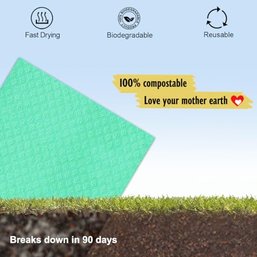 Swedish Dishcloths for Kitchen (6 Count)