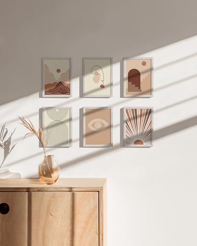 Standalone White Oak Frame Set of 6 (6 Count)