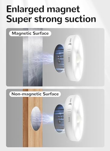 3 Pack Motion Sensor Lights Indoor (3 Count)